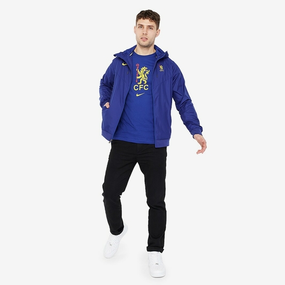 Nike Tech Pack Chelsea F.C. Windrunner Blue Jacket - Picture 6 of 10